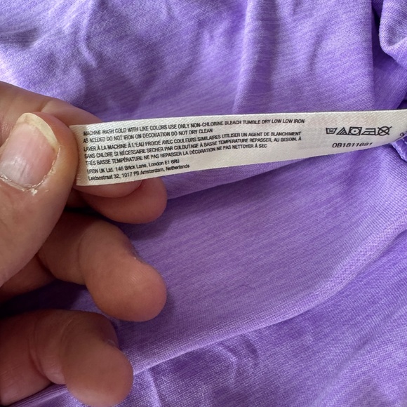 FP Movement Women's‎ Athletic Performance Muscle Tank Top Purple XL Gym Fitness - Picture 7 of 13